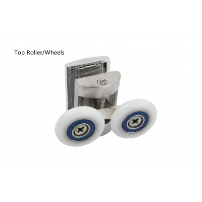 Shower Door Roller - Double Top - DB02